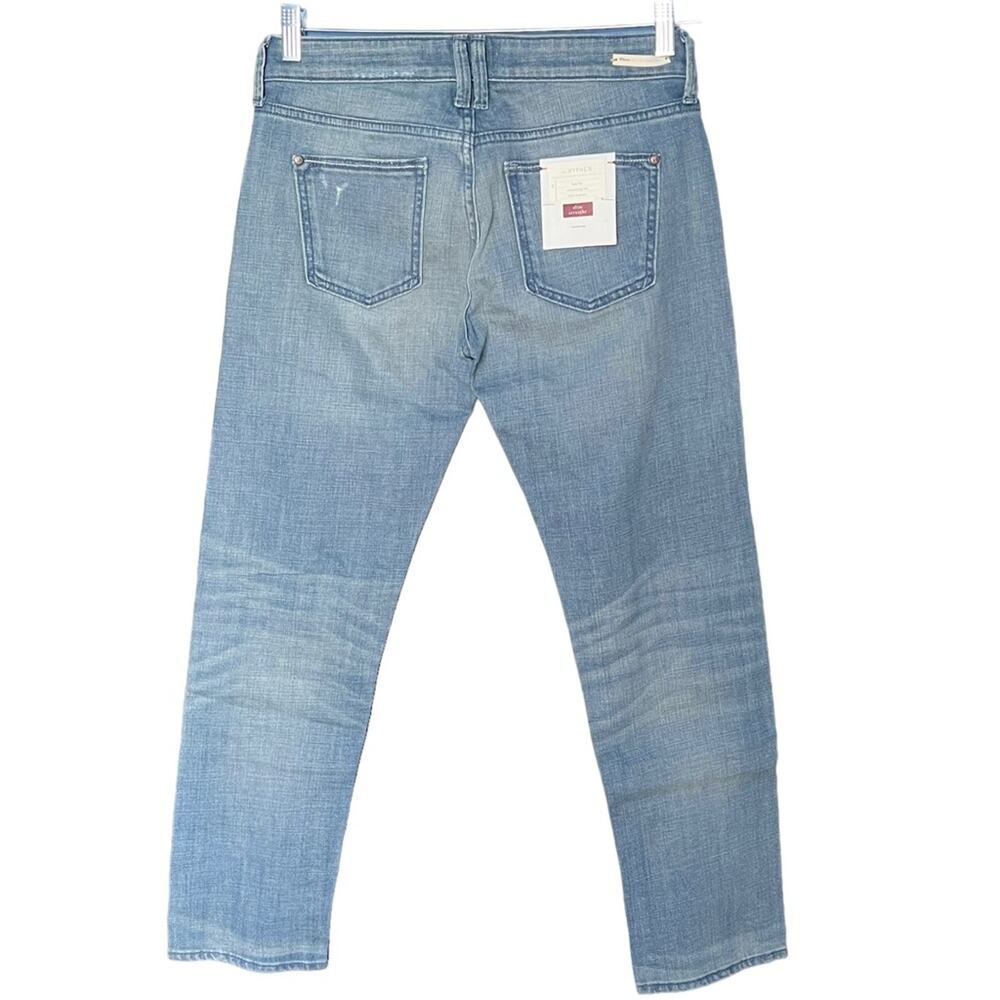 Pilcro and the Letterpress the Hyphen boy fit embroidered jeans size 26 NEW - Picture 2 of 10